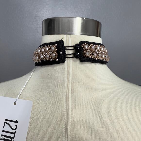 12th Tribe Like Gold Dust Sequin Fringe Dress, S - Picture 4 of 6